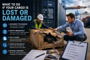 What To Do If Your Cargo Is Lost or Damaged